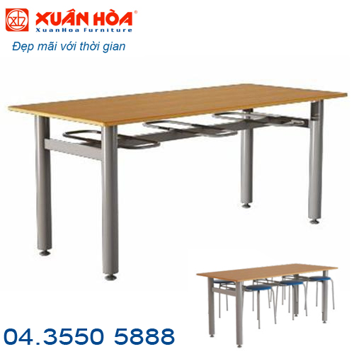 Bàn ăn công nghiệp Xuân Hoà dành cho Công nhân khu công nghiệp